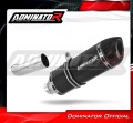 εξάτμιση τελικό DOMINATOR HP1 ΜΑΥΡΟ κατάλληλο για τη μοτοσυκλέτα Moto Guzzi 1200 Sport 4V 2