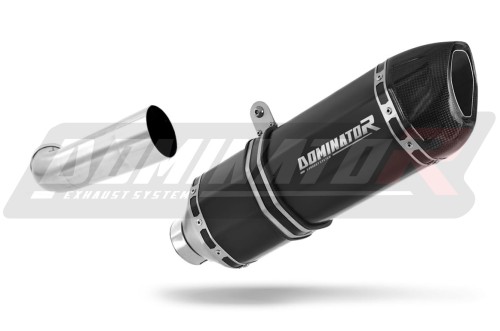 εξάτμιση τελικό DOMINATOR HP1 ΜΑΥΡΟ κατάλληλο για τη μοτοσυκλέτα Moto Guzzi NORGE 1200