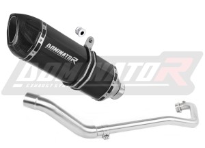Suzuki GSX S 125 2017 - 2019 Full system Πολλαπλή εξάτμιση σιγαστήρας HP1 BLACK + dB killer
