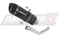 wydech tłumik DOMINATOR HP1 CZARNY pasujący do motocykla Suzuki BURGMAN 400 1998 - 2002