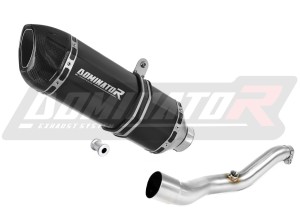 Suzuki BURGMAN 400 2007 - 2016 εξάτμιση τελικό HP1 BLACK + dB killer