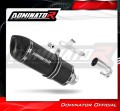 εξάτμιση τελικό DOMINATOR HP1 ΜΑΥΡΟ για μοτοσυκλέτα Suzuki GSF BANDIT 400 1989 - 1990 2