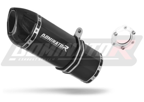 εξάτμιση τελικό DOMINATOR HP1 ΜΑΥΡΟ για μοτοσυκλέτα Suzuki GSXR 600 SRAD 1997 - 2000