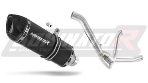 Suzuki DL 650 V Strom / XT 2012 - 2016 εξάτμιση τελικό HP1 BLACK + dB killer