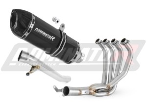 Suzuki GSF 650 BANDIT N / S 2005 - 2006 Ολοκληρωμένο σύστημα Χταπόδι εξάτμιση τελικό HP1 BLACK + dB killer