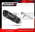 εξάτμιση τελικό DOMINATOR HP1 ΜΑΥΡΟ κατάλληλο για μοτοσυκλέτα Suzuki GSF 650 BANDIT N / S 2005 - 2006 2