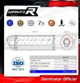 εξάτμιση τελικό DOMINATOR HP1 ΜΑΥΡΟ κατάλληλο για τη μοτοσυκλέτα Suzuki GSXR 750 SRAD 1996 - 1999 3