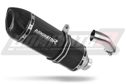 εξάτμιση τελικό DOMINATOR HP1 ΜΑΥΡΟ κατάλληλο για μοτοσυκλέτα Suzuki GSXR 750 L1 L7 2011 - 2017