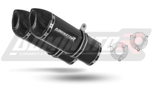 Suzuki GSXR 1000 K7 K8 εξάτμιση τελικό HP1 BLACK + dB killer
