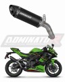 εξάτμιση τελικό DOMINATOR HP8 ΜΑΥΡΟ κατάλληλο για μοτοσυκλέτα Kawasaki ZX-4R / RR 2023 - 2024