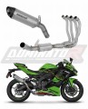 πλήρες σύστημα εξάτμισης με τελικό DOMINATOR Full System Τιτανίου HP8 κατάλληλο για μοτοσυκλέτα Kawasaki ZX-4R / RR 2023 - 2024 5