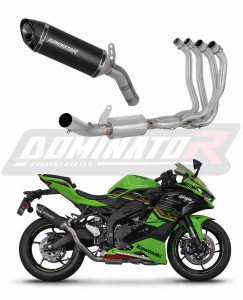 Kawasaki ZX-4R / RR 2023 - 2024 Full system Ολόκληρο σύστημα Χταπόδι εξάτμιση Τελικό HP8 BLACK + dB killer