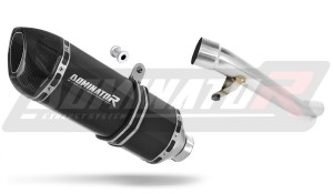 Suzuki GSF BANDIT 1200 2006 - 2007 εξάτμιση τελικό HP1 BLACK + dB killer