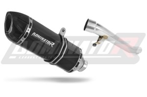Suzuki GSX 1200 INAZUMA εξάτμιση τελικό HP1 BLACK + dB killer