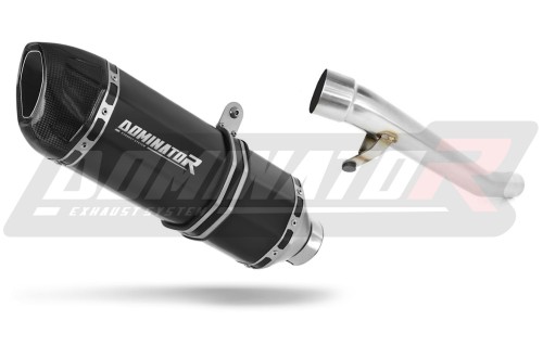εξάτμιση τελικό DOMINATOR HP1 BLACK κατάλληλο για μοτοσυκλέτα Suzuki GSX 1200 INAZUMA
