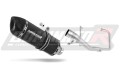 πλήρες σύστημα εξάτμισης με σιγαστήρα DOMINATOR Full System HP1 ΜΑΥΡΟ κατάλληλο για μοτοσυκλέτα Yamaha YBR 125 2000 - 2008