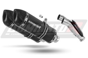 Yamaha TRX 850 1995 - 2000 εξάτμιση τελικό HP1 BLACK + dB killer