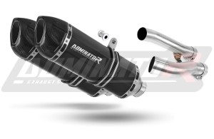 Yamaha XJR 1300 1999 - 2006 εξάτμιση τελικό HP1 BLACK + dB killer