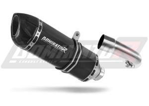 Bajaj Dominar 400 2016 - 2018 εξάτμιση σιγαστήρας HP1 BLACK + dB killer