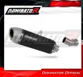 εξάτμιση τελικό DOMINATOR S6 ΜΑΥΡΟ κατάλληλο για μοτοσυκλέτα BMW K1300R 2007 - 2015 3