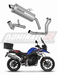 BMW F800GS 2024 Full system Πολλαπλή εξαγωγής Σιγαστήρας τιτανίου P7 + dB killer