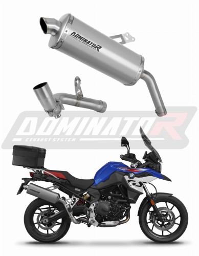 εξάτμιση τελικό DOMINATOR Τιτανίου P7 κατάλληλο για μοτοσυκλέτα BMW F750GS 2021 - 2023