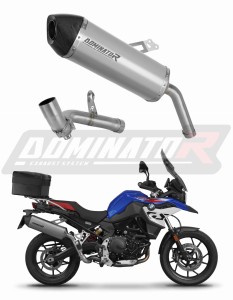 BMW F850GS Adventure 2016 - 2023 Mid pipe + εξάτμιση Σιγαστήρας τιτανίου HP7 + dB killer
