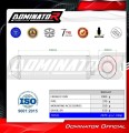 εξάτμιση τελικό DOMINATOR OVR κατάλληλο για μοτοσυκλέτα Yamaha XT 600 TENERE 1987 - 1989 3