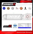 εξάτμιση σιγαστήρας DOMINATOR HP1 ΜΑΥΡΟ κατάλληλο για μοτοσυκλέτα BMW F800ST 2006 - 2012 3