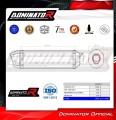 wydech tłumik DOMINATOR HP1 CZARNY pasujący do motocykla Honda CBR 600F PC41 2011 - 2015 3