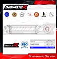 εξάτμιση σιγαστήρας DOMINATOR HP1 ΜΑΥΡΟ κατάλληλος για μοτοσυκλέτα Aprilia Pegaso 650 Trail 2006 - 2010 3