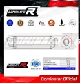 εξάτμιση σιγαστήρας DOMINATOR HP1 ΜΑΥΡΟ κατάλληλο για μοτοσυκλέτα Aprilia Tuono V4 R APRC 2011 - 2014 3