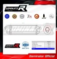 εξάτμιση σιγαστήρας DOMINATOR HP1 ΜΑΥΡΟ κατάλληλο για μοτοσικλέτα Benelli TRK 502X 2018 - 2021 4