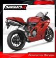 εξάτμιση τελικό DOMINATOR OVR κατάλληλο για μοτοσυκλέτα Ducati 1198 2009 - 2011 3