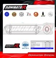 εξάτμιση τελικό DOMINATOR HP1 ΜΑΥΡΟ που ταιριάζει σε μοτοσικλέτα Ducati MONSTER 600 1993 - 2002 3