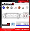 εξάτμιση τελικό DOMINATOR HP1 ΜΑΥΡΟ κατάλληλο για μοτοσικλέτα Ducati MONSTER 696 2008 - 2014 4