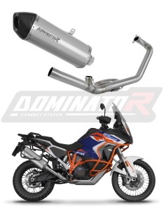 KTM 1290 Super Adventure 2021 - 2024 Full system Πολλαπλή εξαγωγή Σιγαστήρας τιτανίου HP7 + dB killer medium