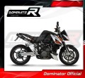 εξάτμιση τελικό DOMINATOR HP3 ΜΑΥΡΟ κατάλληλο για μοτοσυκλέτα KTM 990 SUPER Duke 2005 - 2013 6