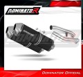 εξάτμιση τελικό DOMINATOR OVR ΜΑΥΡΟ κατάλληλο για μοτοσικλέτα Yamaha FJR 1300 2001 - 2005 2