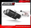 εξάτμιση τελικό DOMINATOR OVR ΜΑΥΡΟ κατάλληλο για μοτοσυκλέτα Yamaha XJR 1300 1999 - 2006 2