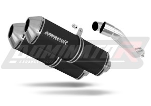 Yamaha BT 1100 BULLDOG 2001 - 2007 εξάτμιση τελικό OVR BLACK + dB killer