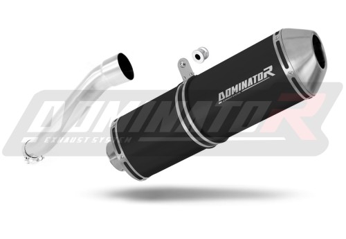 exhaust muffler DOMINATOR OVR BLACK fits to Yamaha XT 660 Z TENERE 2008  2016