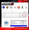 εξάτμιση τελικό DOMINATOR OVR ΜΑΥΡΟ κατάλληλο για μοτοσυκλέτα Yamaha TTR 600 1999 - 2003 2