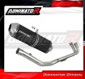 kompletny układ wydechowy z tłumikiem DOMINATOR Full System OVR CZARNY pasujący do motocykla Yamaha T-MAX 500 2008 - 2011 2