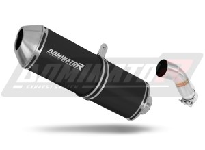 Yamaha YBR 250 εξάτμιση τελικό OVR BLACK + dB killer