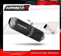exhaust muffler DOMINATOR OVR BLACK fits to SYM CITYCOM 300i 2007  2014 2