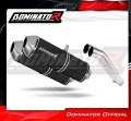 εξάτμιση τελικό DOMINATOR OVR BLACK κατάλληλο για μοτοσυκλέτα Suzuki GSX 1400 2001 - 2005 2
