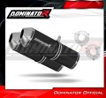 εξάτμιση τελικό DOMINATOR OVR ΜΑΥΡΟ κατάλληλο για μοτοσυκλέτα Suzuki GSXR 1000 K7 K8 2007 - 2008 3