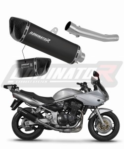Suzuki GSF BANDIT 1200 2001 - 2005 Εγκεκριμένη εξάτμιση τελικό HP6 BLACK