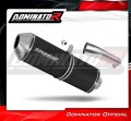 εξάτμιση τελικό DOMINATOR OVR ΜΑΥΡΟ κατάλληλο για τη μοτοσυκλέτα Suzuki SV 650 N 1999 - 2002 3